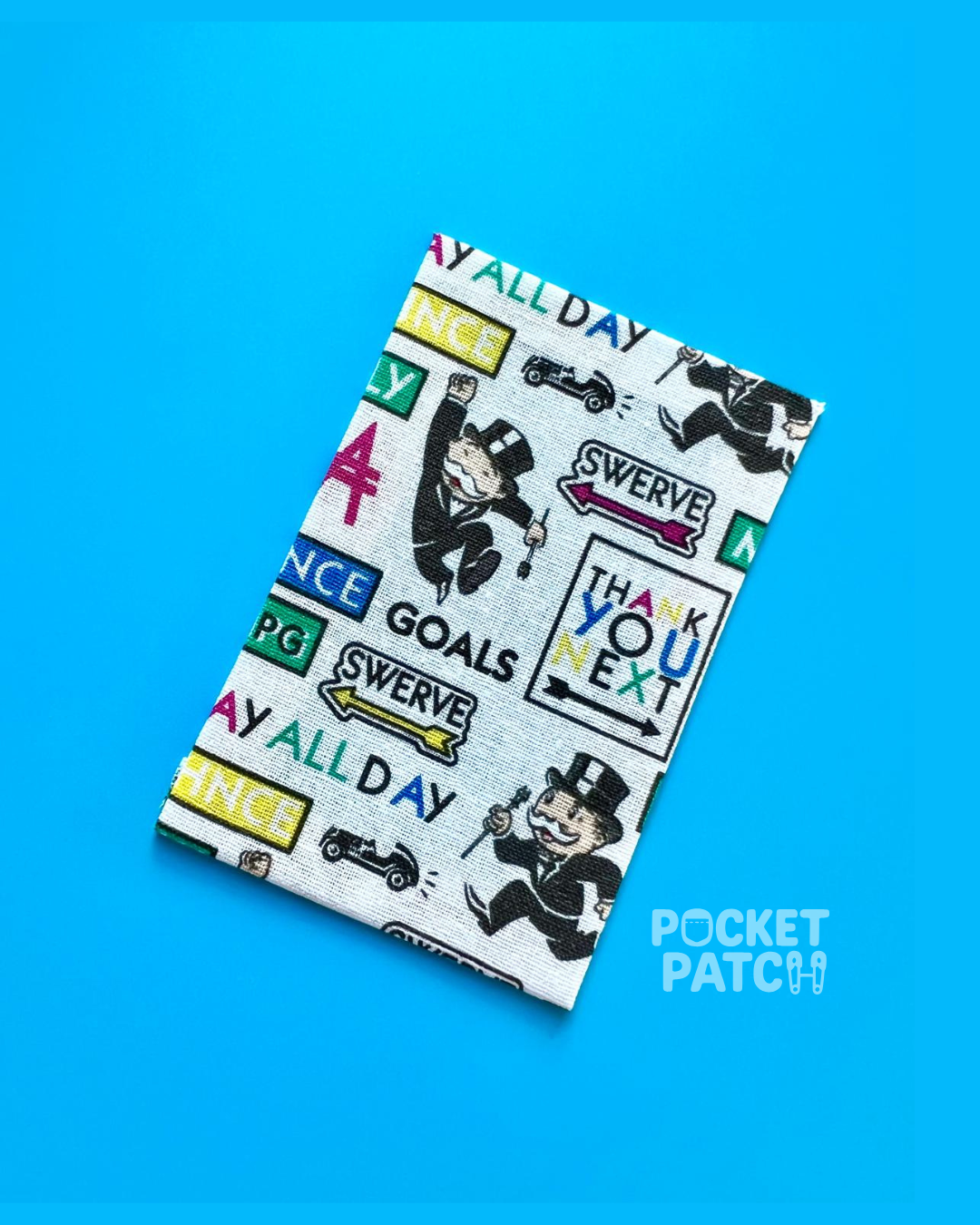 Stick On Pocket Patch - Monopoly