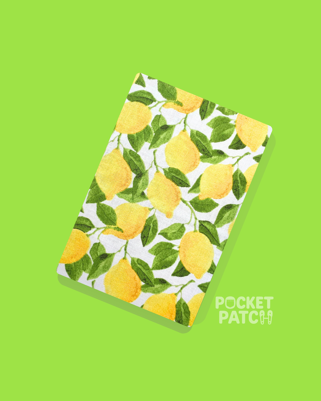 Stick On Pocket Patch - Lemon
