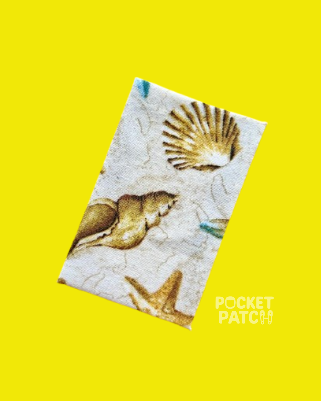 Stick On Pocket Patch - Seashell