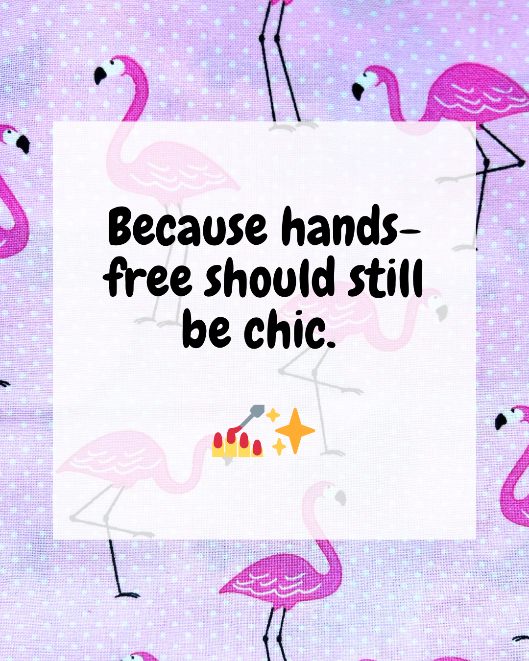 Stick On Pocket Patch - Flamingo