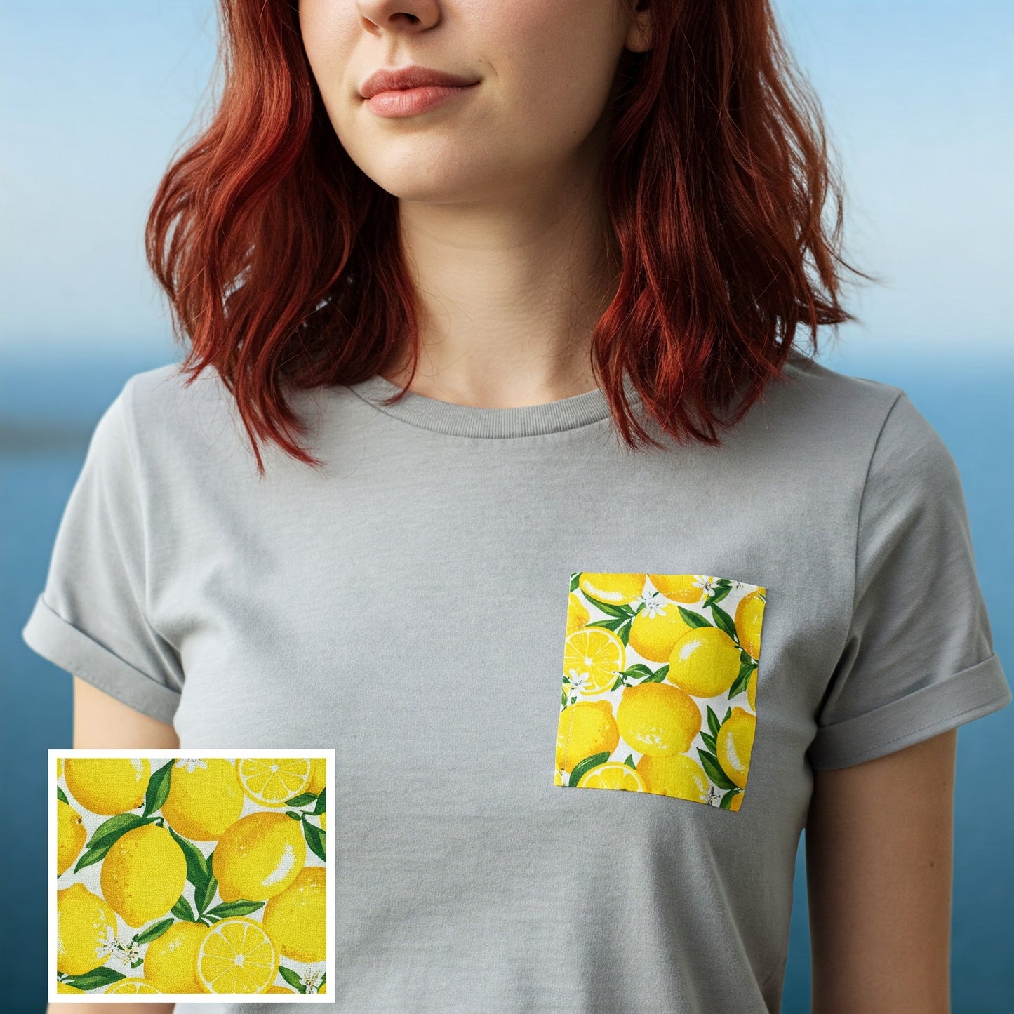 Stick On Pocket Patch - Seahorse