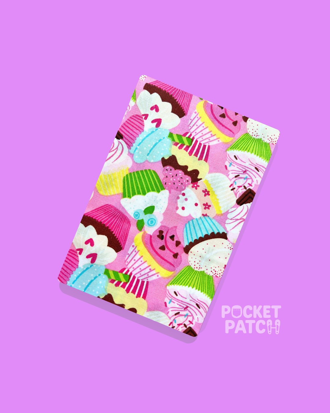 Stick On Pocket Patch - Cupcake