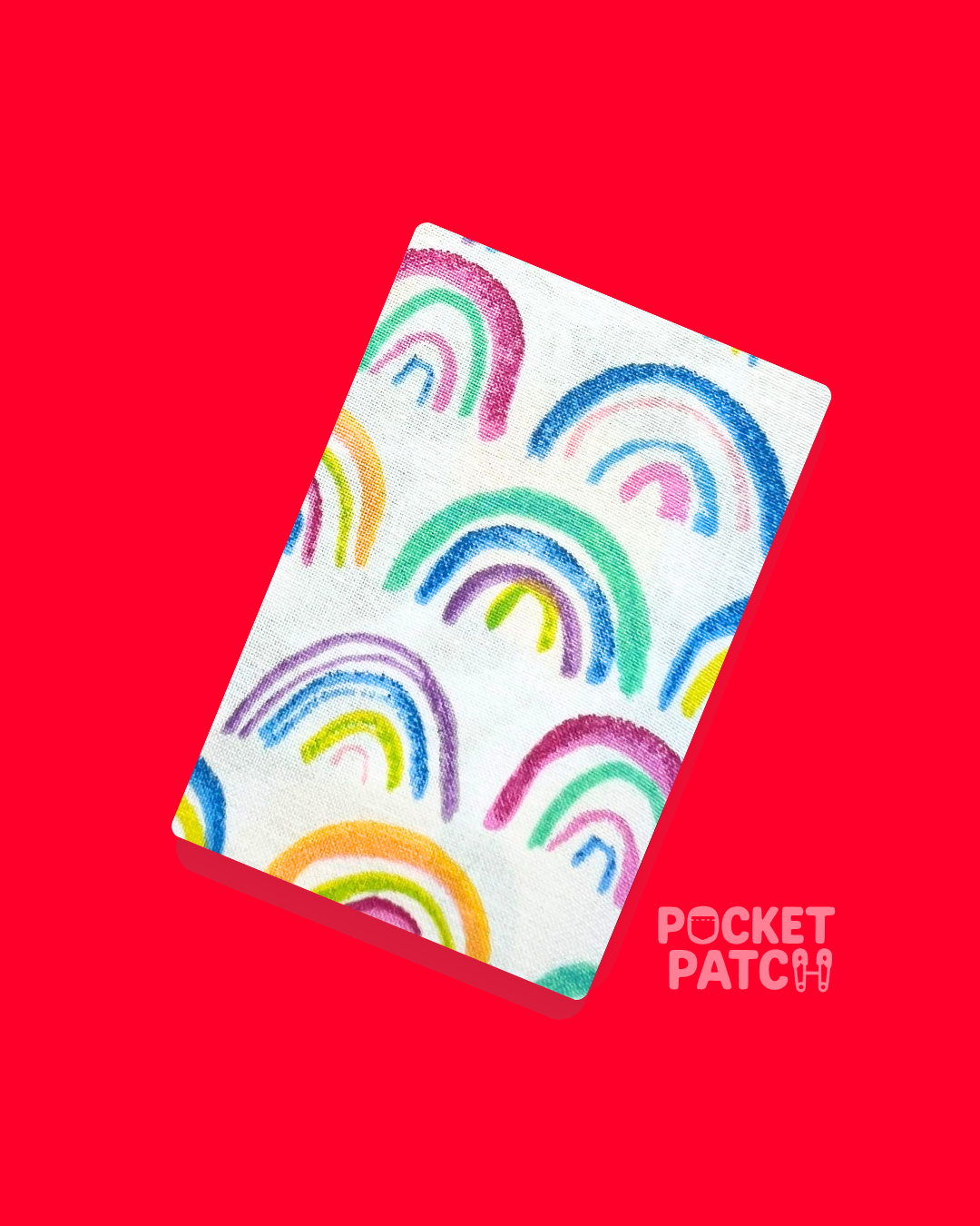 Stick On Pocket Patch - Rainbow