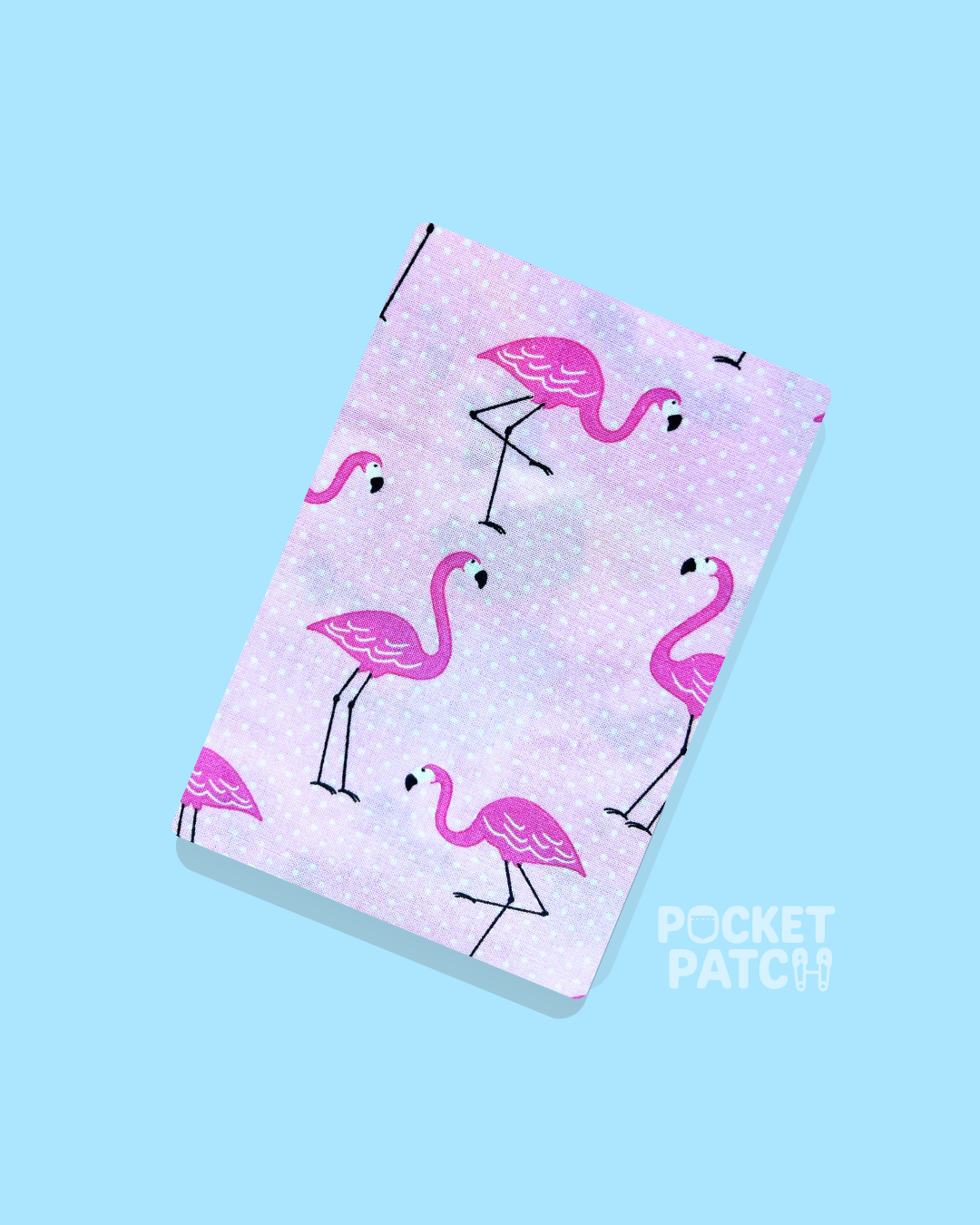 Stick On Pocket Patch - Flamingo