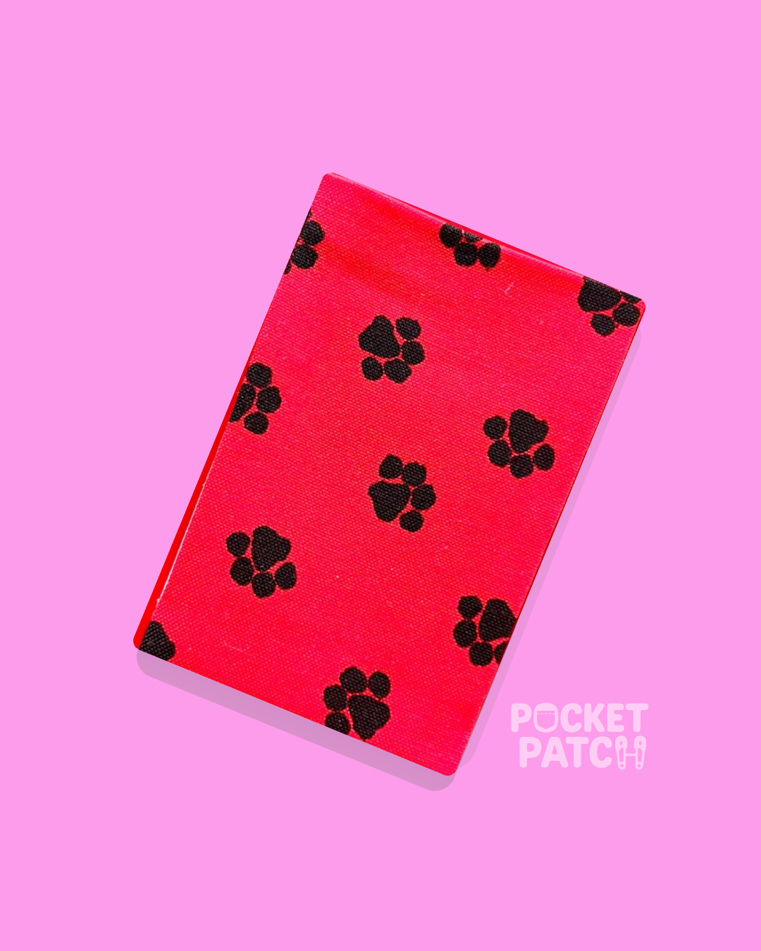 Stick On Pocket Patch - Pawprint