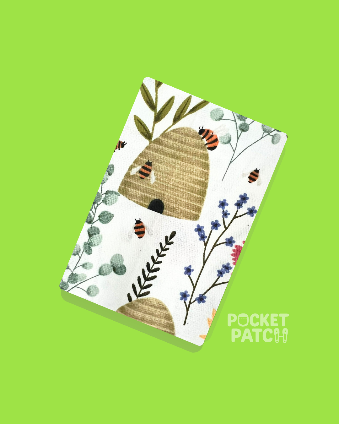 Stick On Pocket Patch -  Beehive
